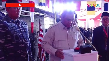 Prabowo Kukuhkan Rumah Sakit Terapung Karya Anak Bangsa