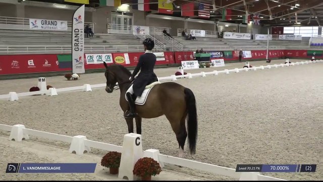 Grand National FFE - AC Print - Dressage | Saint-Lô | Laurence VANOMMESLAGHE | IBANERO VAN DE VOGELZANG
