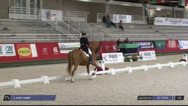 Grand National FFE - AC Print - Dressage | Saint-Lô | Camille JUDET CHERET | SCOOP DU BOIS LURIC