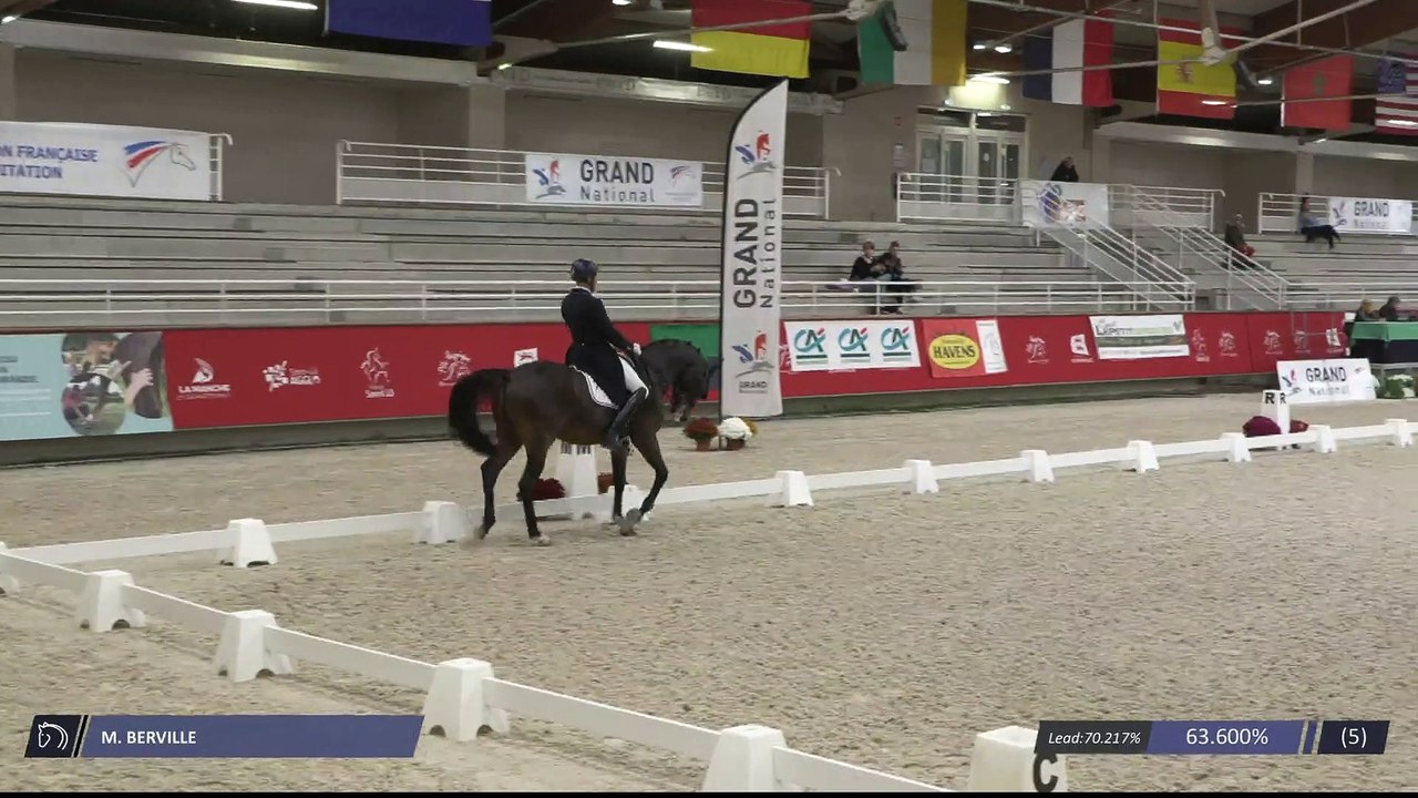 Grand National FFE - AC Print - Dressage  | Saint-Lô | Mathieu BERVILLE | JERRY BOY