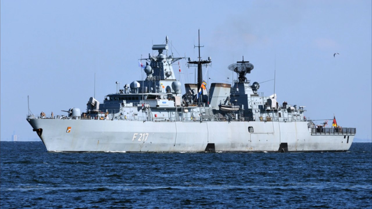 Schutz vor sabotage: deutsche marine bewacht infrastruktur