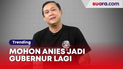 Denny Siregar Mohon Anies Baswedan Jadi Gubernur Lagi