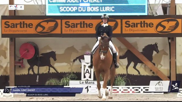 Grand National FFE - AC Print - Dressage | Le Mans (FRA) | Camille JUDET CHERET | SCOOP DU BOIS LURIC