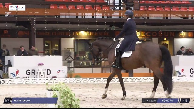 Grand National FFE - AC Print - Dressage | Le Mans (FRA) | Marie Emilie BRETENOUX | QUARTZ OF JAZZ