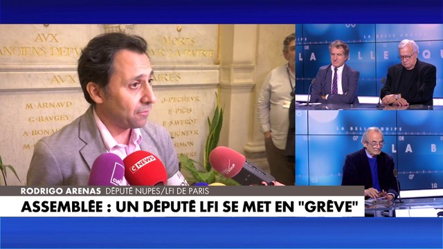 Rodrigo Arenas, député Insoumis en grève après l’utilisation de l’article 49.3 : «ce n’est pas acceptable que les députés ne donnent pas leur avis»