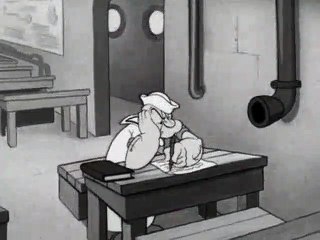 Popeye S10E02 -Blunder Below 1942