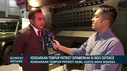 Kendaraan Tempur Patriot Karya Anak Negeri Dipamerkan di Indo Defence 2022