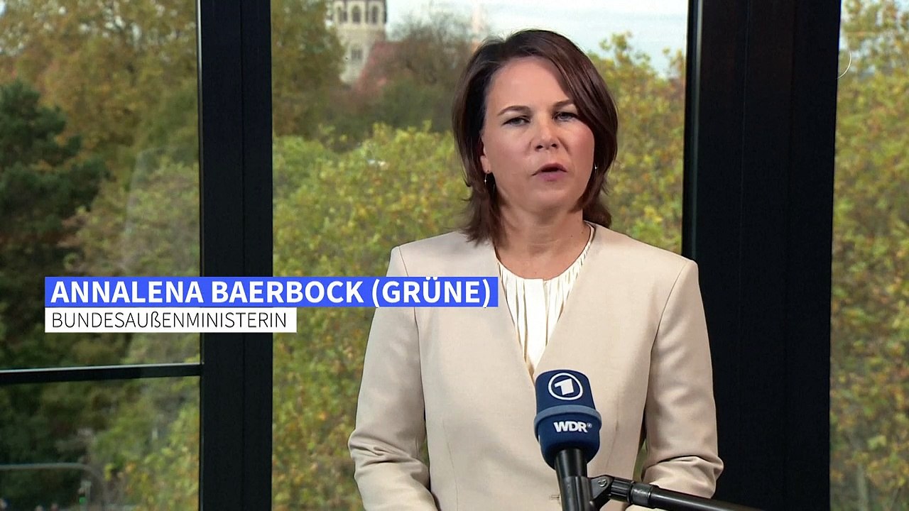 Baerbock zu China: 'Fehler der Russland-Politik nicht wiederholen'