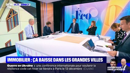 Immobilier : les prix baissent dans les grandes villes