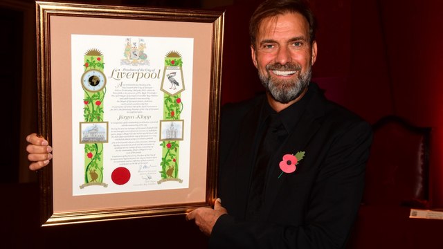 Jurgen Klopp receives Freedom of the City of Liverpool- LiverpoolWorld news bulletin