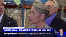 Élisabeth Borne à propos du projet de loi sur l'immigration: 