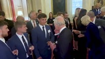 King Charles III meets Olympic and Paralympic stars at Buckingham Palace reception