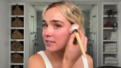 Watch Haley Lu Richardson Create a Cutie Blush Makeup Look