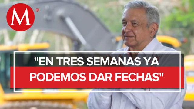 AMLO prevé dar fecha para inaugurar primer tramo de Tren Maya y aeropuerto de Tulum en 3 semanas