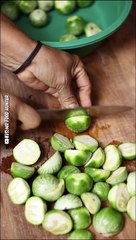 terong bulat sambal ijo