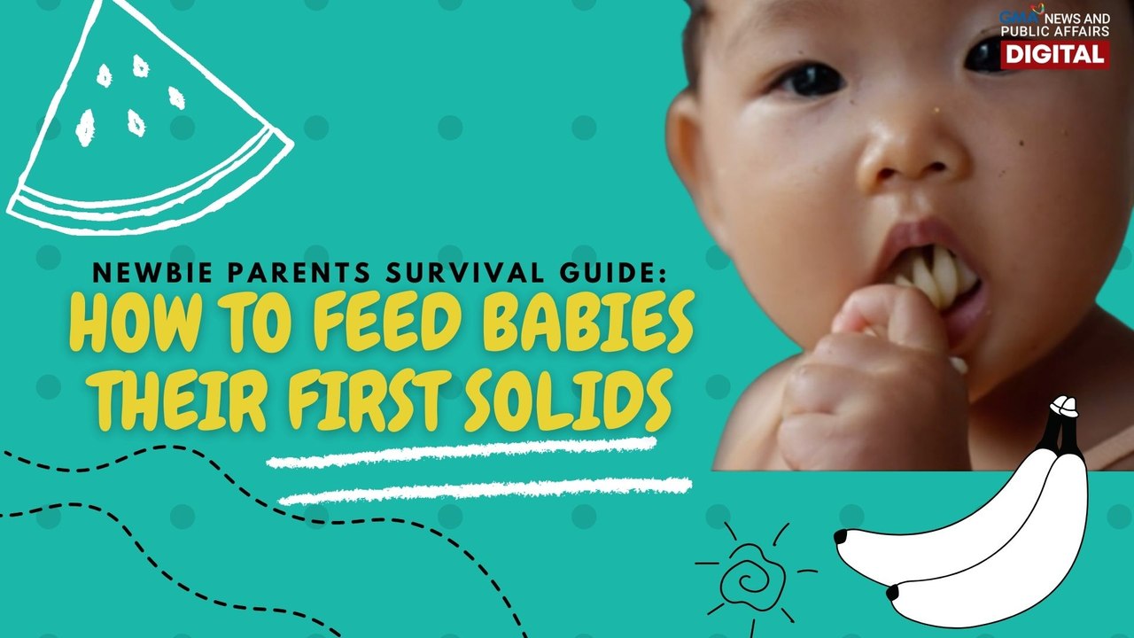 Newbie Parents Survival Guide: How to feed babies their first solids ...