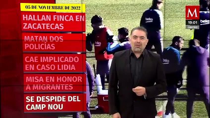Milenio Noticias, con Enrique Burgos, 05 de noviembre de 2022