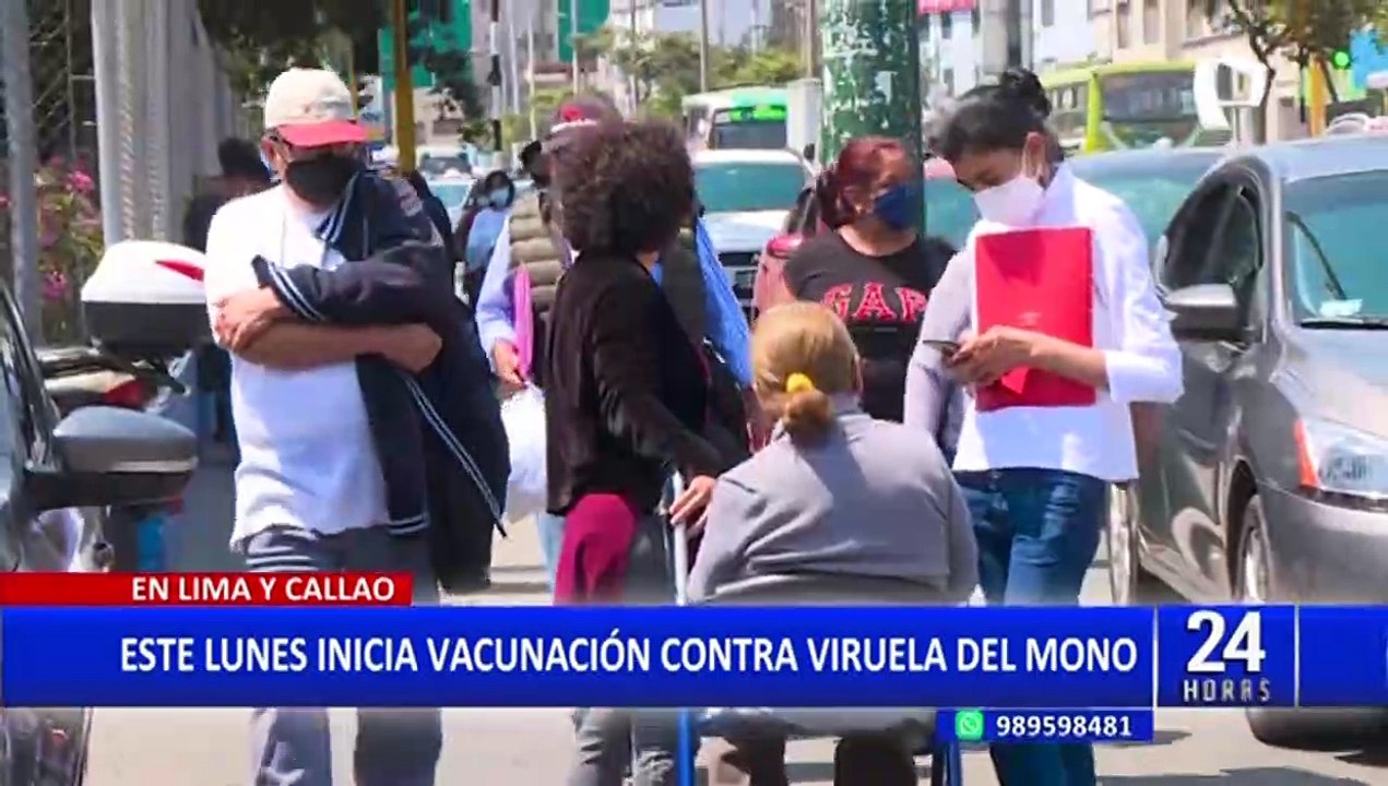 Viruela del mono: vacunación contra virus monkeypox inicia este lunes 7 de noviembre