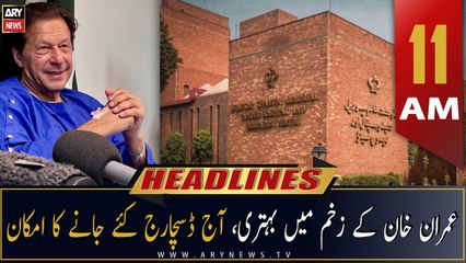 ARY News Headlines | 11 AM | 6th November 2022