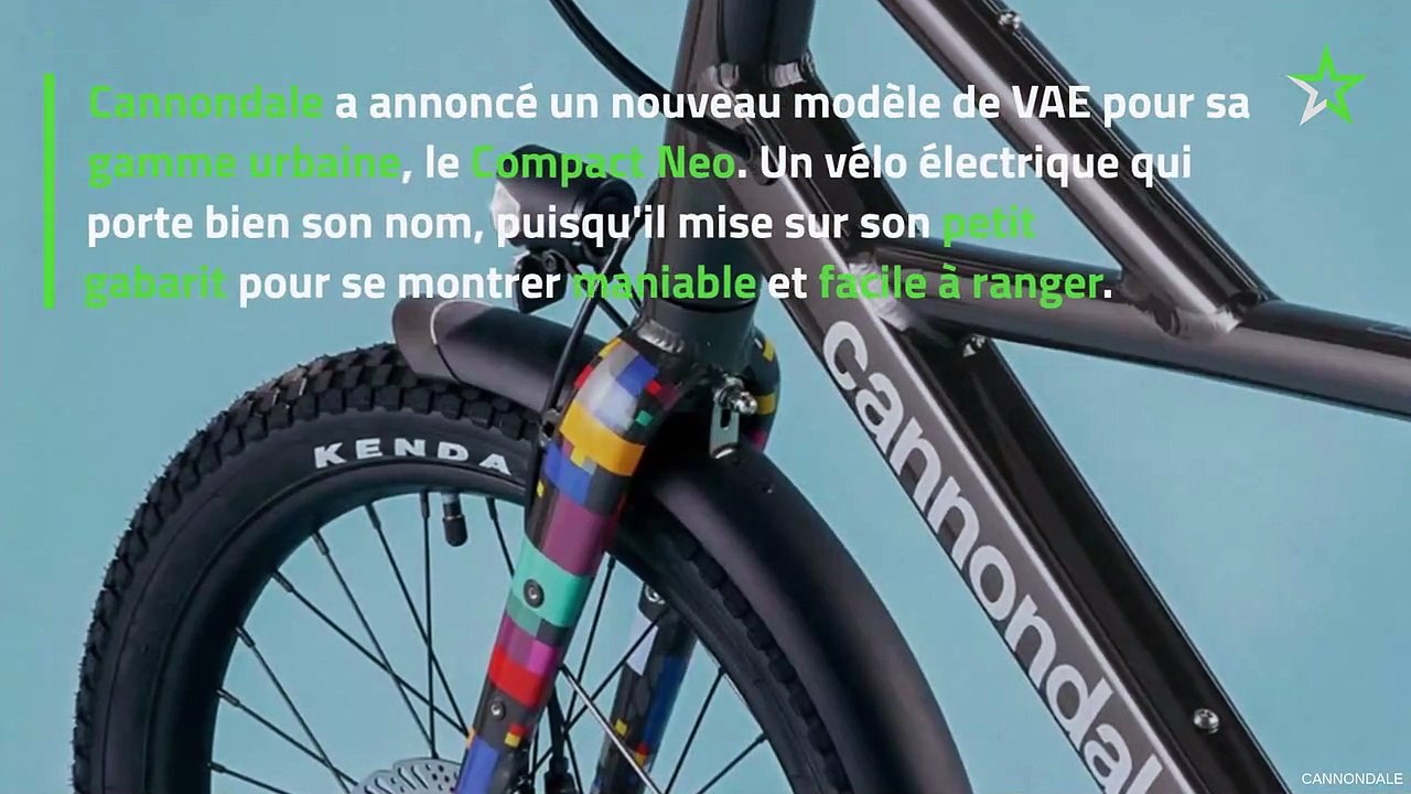 Cannondale Compact Neo : un vélo électrique prêt à se faufiler partout