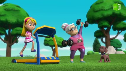 الجميع يستعد في خليج المغامرة لمسابقة الركض ‍♀️‍♂️