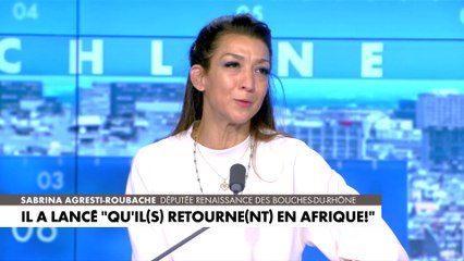 Sabrina Agresti-Rouabache : «qu’il l’ait dit pour ils ou pour notre collègue, c’est inadmissible, c’est une honte»