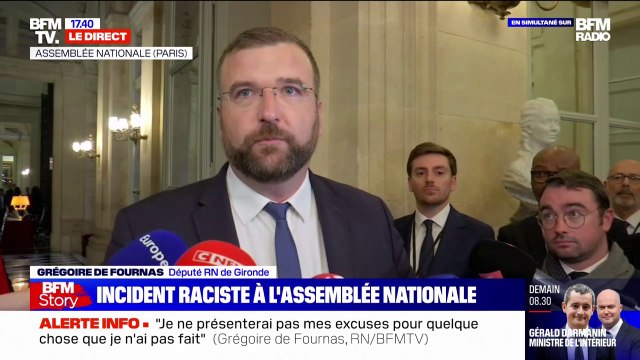 Grégoire de Fournas: On cherche à dénaturer mes propos pour me faire tenir des propos dégueulasses