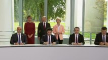 Batı Balkan ülkeleri arasında işbirliğini artırmak için Berlin'de 3 anlaşma imzalandı