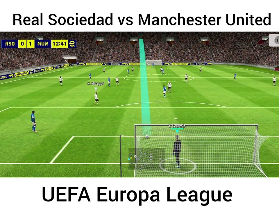 Real Sociedad vs Manchester United  UEFA Europa League _
