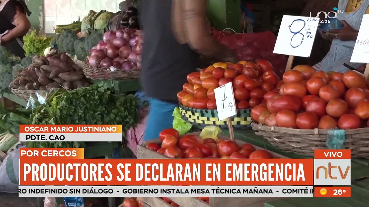 Productores se declaran en emergencia por el cerco en Santa Cruz que deja sin alimento a Bolivia