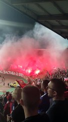 Crvena zvezda Monaco 0-1 bakljada Delija