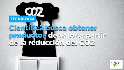 Científica busca obtener productos de valor a partir de la reducción del CO2