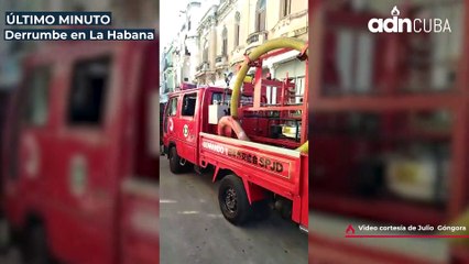 Último minuto: Derrumbe en La Habana.