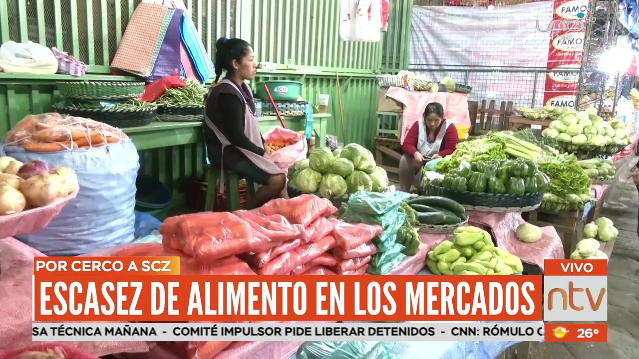 Escasez de alimentos en los mercados de Bolivia - Vídeo Dailymotion