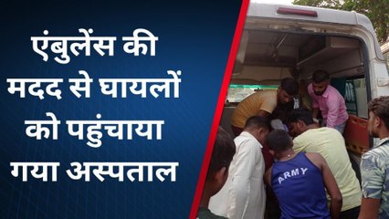 महराजगंज: बाइक सवार को बचाने में पलटी आटो, चार लोग हुए घायल