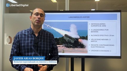 España envía armamento pesado a Ucrania: lanzamisiles Aspide y Hack