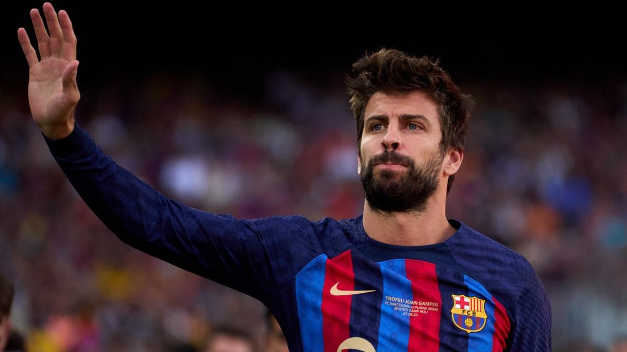 El ocaso:  Gerard Piqué se retira fel Barça y del fútbol