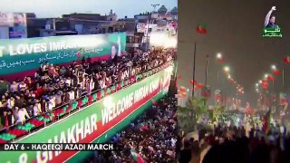 Imran Khan's Haqeeqi Azadi March Day 6 Highlights (1)