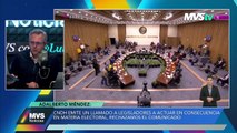 Rosario Piedra vuelve a estar en el ojo del huracán- Entrevista con Adalberto Méndez CNDH- MVS Noticias 3 nov 2022