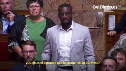 Download Video: Un diputado ultraderechista lanza un exabrupto racista mientras hablaba un legislador negro en el Parlamento francés