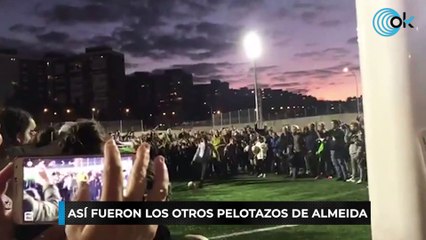 Así fueron los otros pelotazos de Almeida