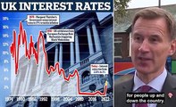 Britain braces for TWO years of pain: BofE warns 'longest recession in a century' will last until mid-2024 as it raises interest rates to 3% - the largest rise in decades - and Chancellor admits it is 'very tough' news for families