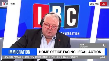 LBC caller suggests putting ‘great white sharks’ in Channel to stop migrants crossing