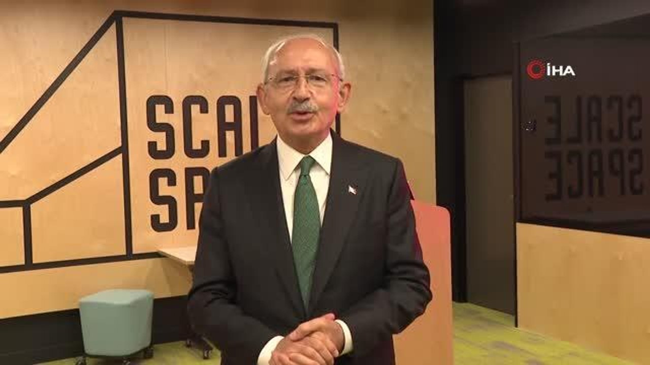 Kılıçdaroğlu'ndan gençlere: "Hiçbirinizin yeri sokaklar değildir, hepinizin yeri girişim evrenidir"