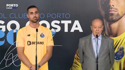 Jorge Nuno Pinto da Costa: "Quero que o Diogo Costa continua a ser um ídolo no FC Porto"