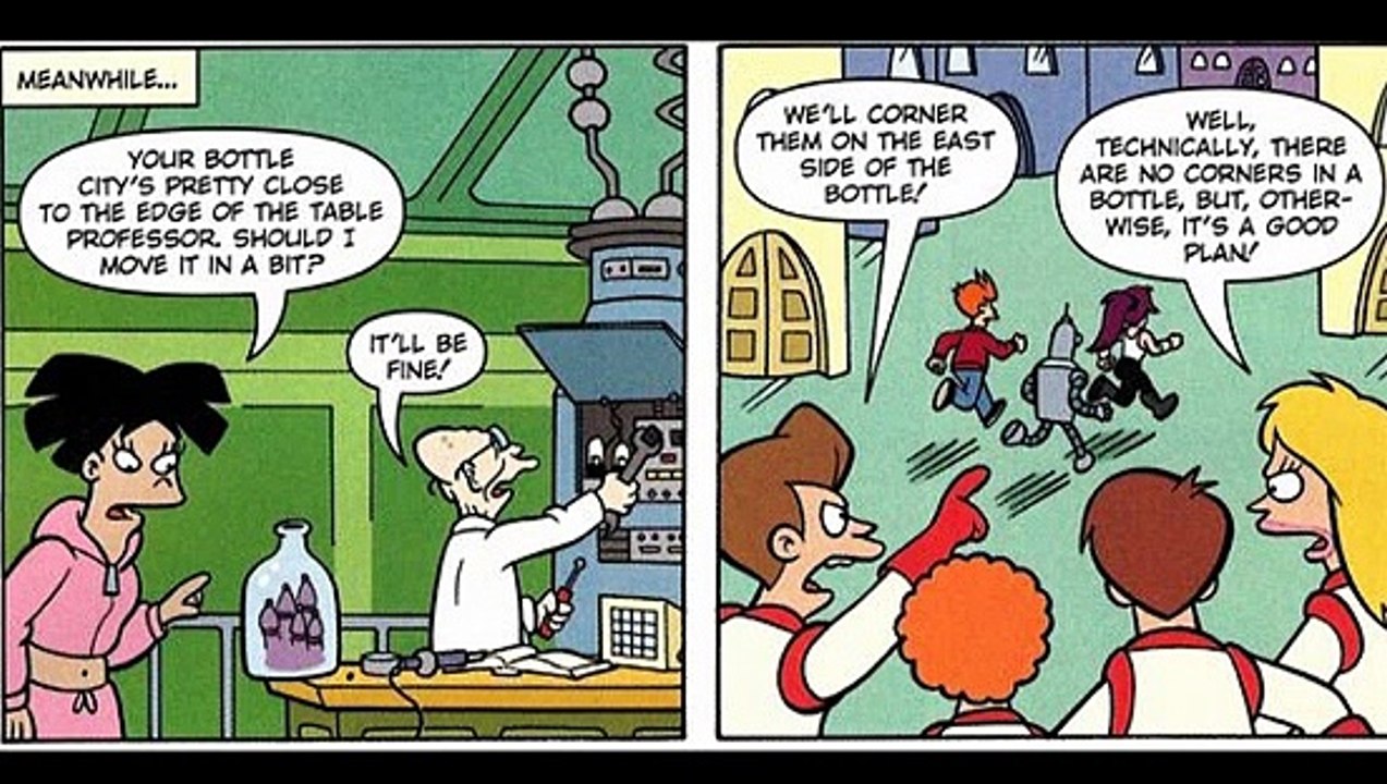 Futurama Comic Issues 29-30 Review Newbie's Perspective
