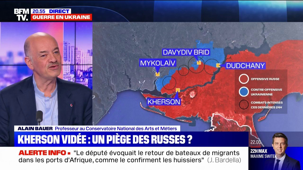 Alain Bauer: "La doctrine militaire russe prévo...
