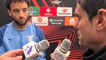 Feyenoord - Lazio, Felipe Anderson in zona mista