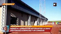 Debido al aumento de estudiantes la UNAU gestionará albergues y un comedor