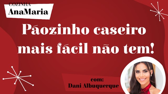 PÃOZINHO CASEIRO MAIS FÁCIL NÃO TEM!